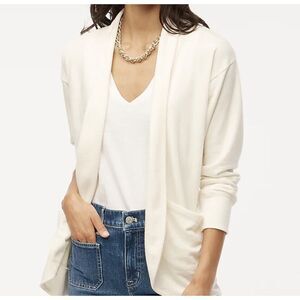 J. Crew Knit wrap cardigan sweater Ivory Nwt Size XS